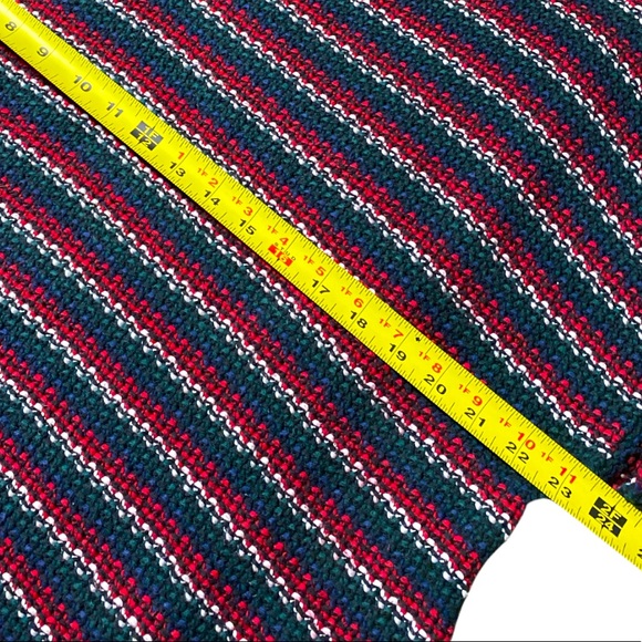 💎RARE💎Vintage 90’s Express Tricot Striped Knit Sweater, Size Medium - Picture 13 of 14